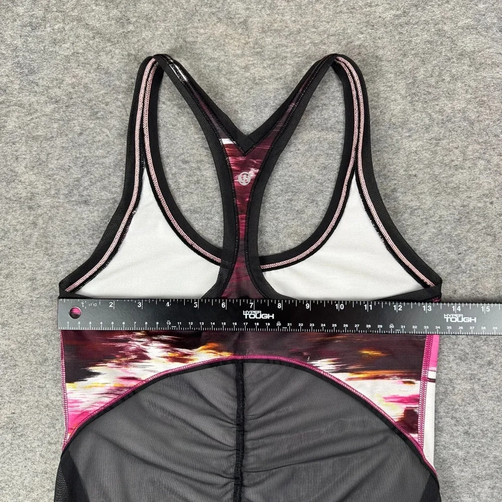 Lululemon Cool Racerback Tank Shine On Pigment Wind Berry Rumble Multi Womens 6‎